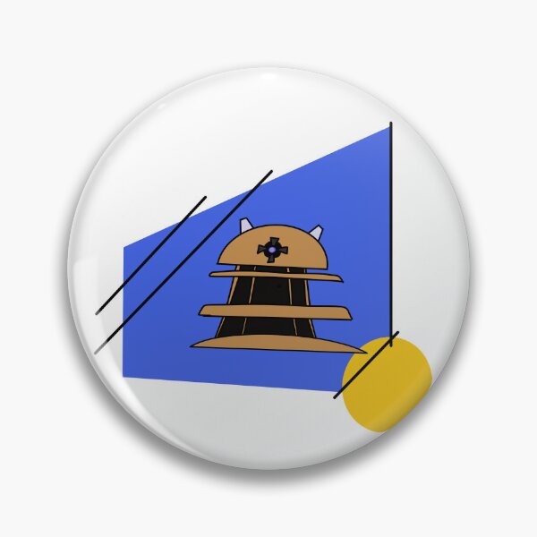 Item preview, Fun Abstract Doctor Who cartoon Fan Art - Dalek design  designed and sold by Nim St4r.