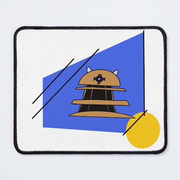 Item preview, Fun Abstract Doctor Who cartoon Fan Art - Dalek design designed and sold by Nim St4r.