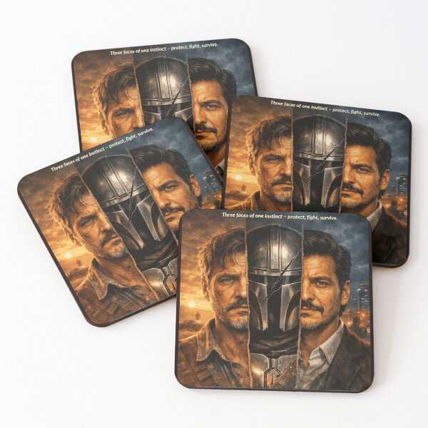 Item preview, Three faces of one instinct – protect, fight, survive designed and sold by  ViralVisionsCreating .