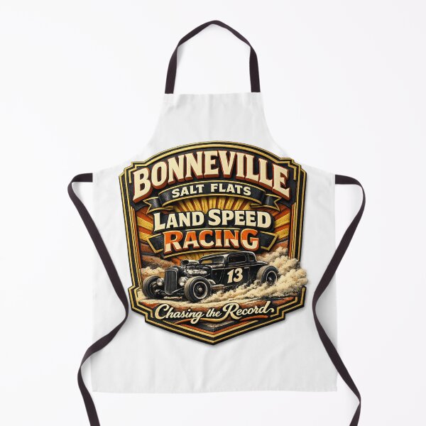 Artikelvorschau, Bonneville Salt Flats Vintage Racing Emblem entworfen und verkauft von Dresut.