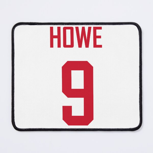 Item preview, Howe Red Wings Home White Red Lettering #9 designed and sold by Rolographics1.