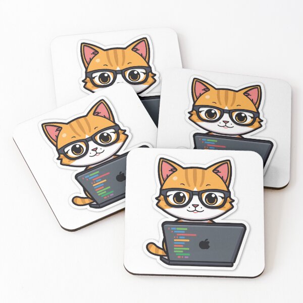 Item preview, Cute Coding Cat IT  designed and sold by Gulele7.