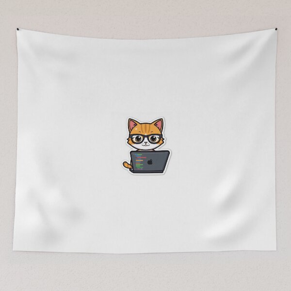 Item preview, Cute Coding Cat IT  designed and sold by Gulele7.