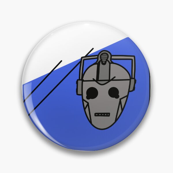 Item preview, Fun Abstract Doctor Who cartoon Fan Art - CyberMan design  designed and sold by Nim St4r.