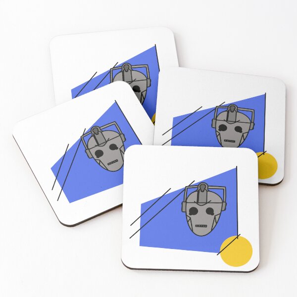 Item preview, Fun Abstract Doctor Who cartoon Fan Art - CyberMan design  designed and sold by Nim St4r.