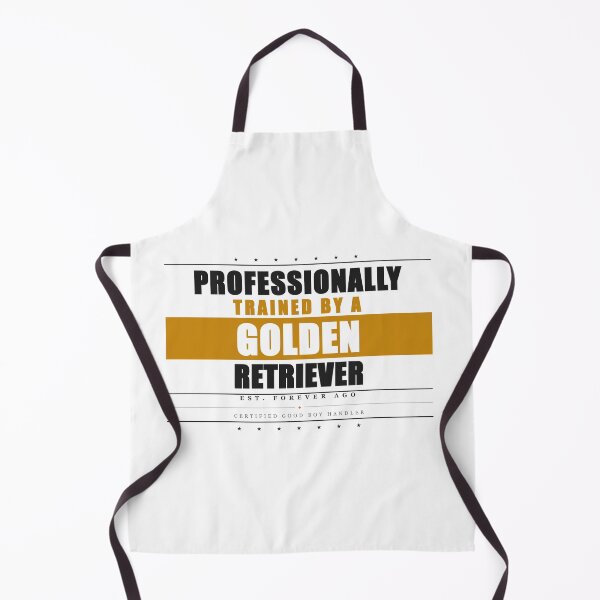 Item preview, Professionally Trained By A Golden Retriever Funny Dog Owner Gift designed and sold by Mega-Shopping.