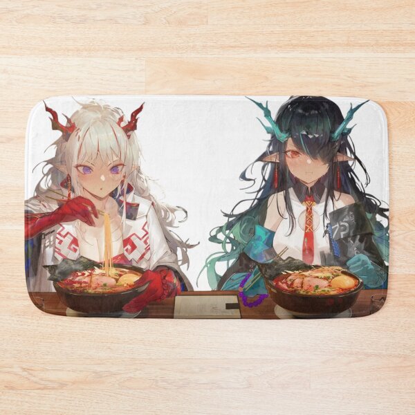 Artikelvorschau, Nian und Dusk essen Ramen in Arknights entworfen und verkauft von KomiArts.