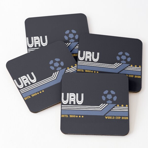 Aperçu de l'œuvre URUGUAY SOCCER VINTAGE créée et vendue par delllsdesigns.