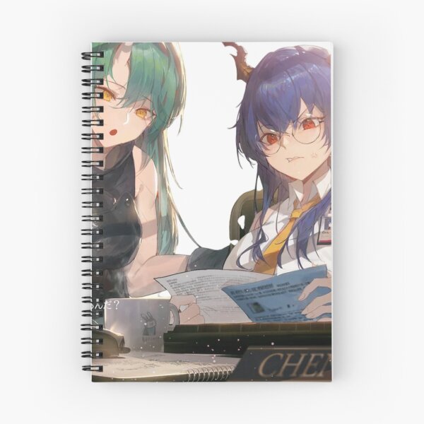 Item preview, Ch En And Hoshiguma Desk Mat Arknights designed and sold by KomiArts.