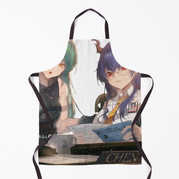 Item preview, Ch En And Hoshiguma Desk Mat Arknights designed and sold by KomiArts.