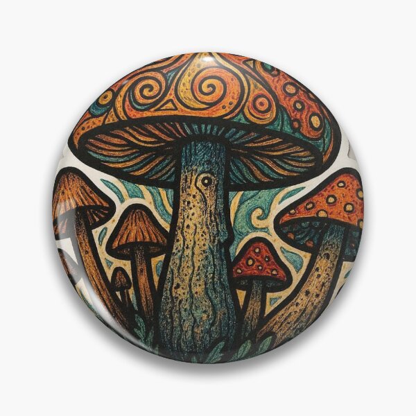 Item preview, Magical Mushroom Forest Sticker designed and sold by EmylDesigns.