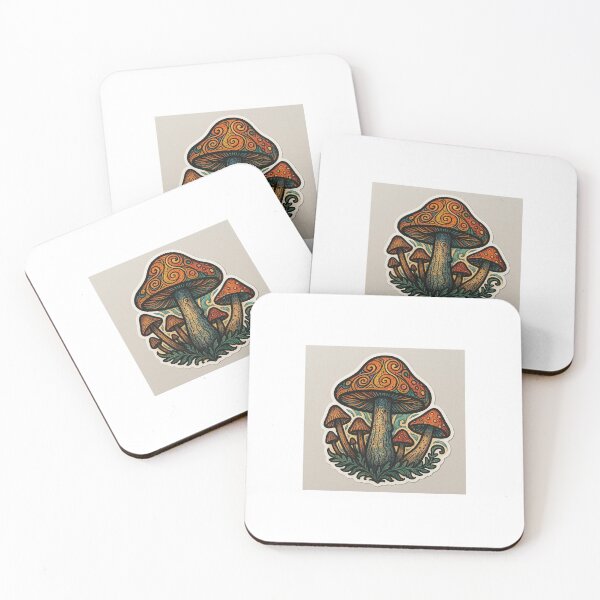 Item preview, Magical Mushroom Forest Sticker designed and sold by EmylDesigns.