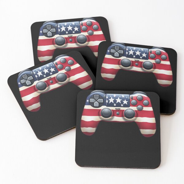 Item preview, American Flag Gamer 4th of July Video Games USA Patriotic designed and sold by smartrocket.