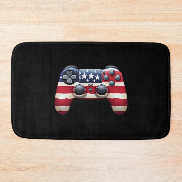 Item preview, American Flag Gamer 4th of July Video Games USA Patriotic designed and sold by smartrocket.