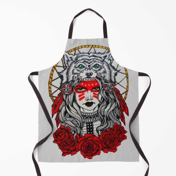 Item preview, Wolf Spirit Woman designed and sold by Krishmarakris.