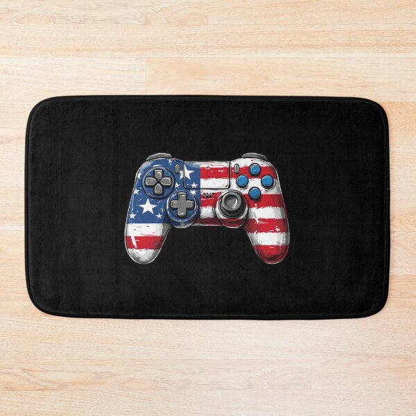 Item preview, American Flag Gamer 4th of July Video Games USA Patriotic designed and sold by smartrocket.
