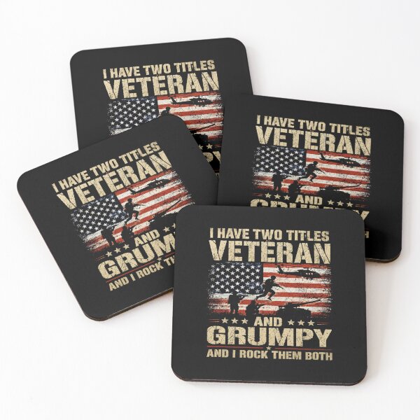 Item preview, I Have Two Titles Veteran And Grumpy And I Rock Them Both Design designed and sold by Osstaramilua.