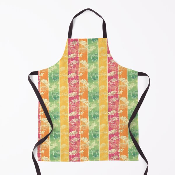 Item preview, Tropical Floral Citrus Stripe Summer Pattern Design designed and sold by Boddicca.
