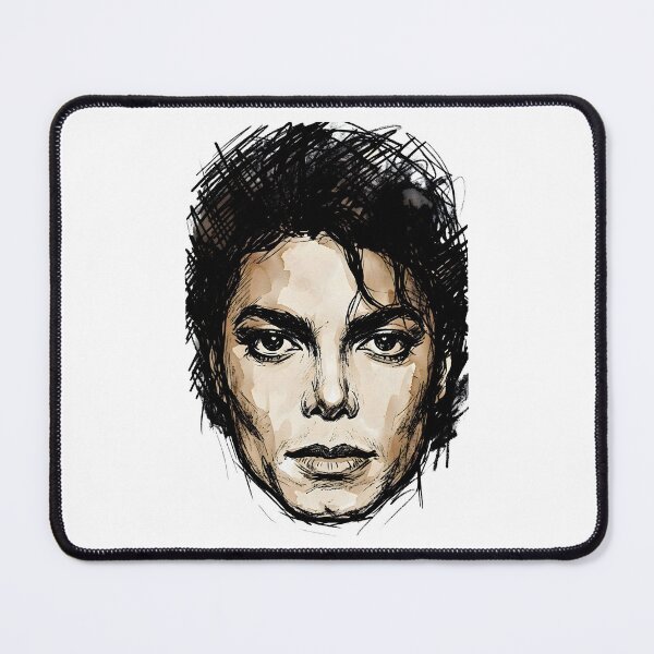 Item preview, Raw Marker Sketch Michael Jackson Full Page Intense Closeup designed and sold by Dhenin Studio.