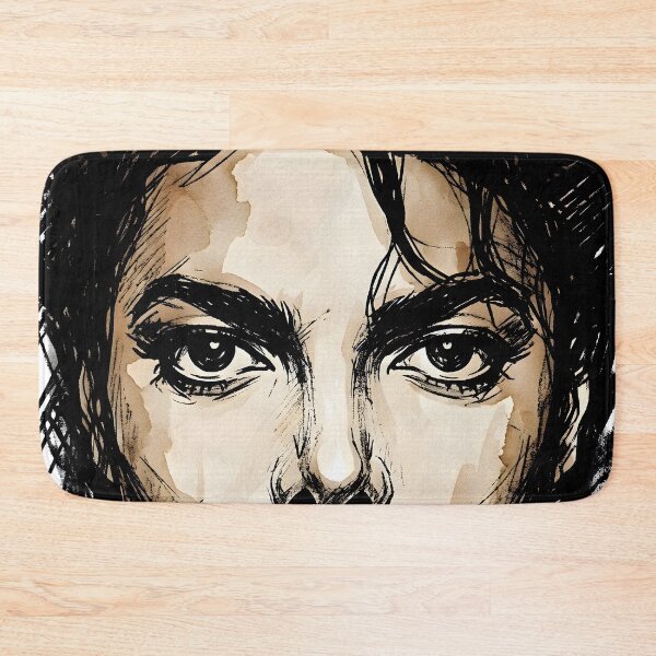 Item preview, Raw Marker Sketch Michael Jackson Full Page Intense Closeup designed and sold by Dhenin Studio.