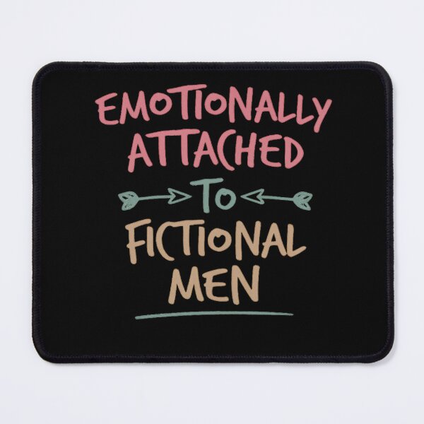 Item preview, Emotionally Attached To Fictional Men Funny Book Lover Shirt | Booktok Reader Gift designed and sold by Noussairox.