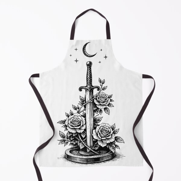 Item preview, Moonlit Sword and Roses designed and sold by Endgameco.