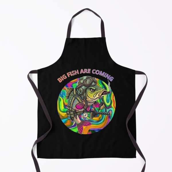 Item preview, Big Fish Are Coming Psychedelic Fishing designed and sold by Stefanrajzer.