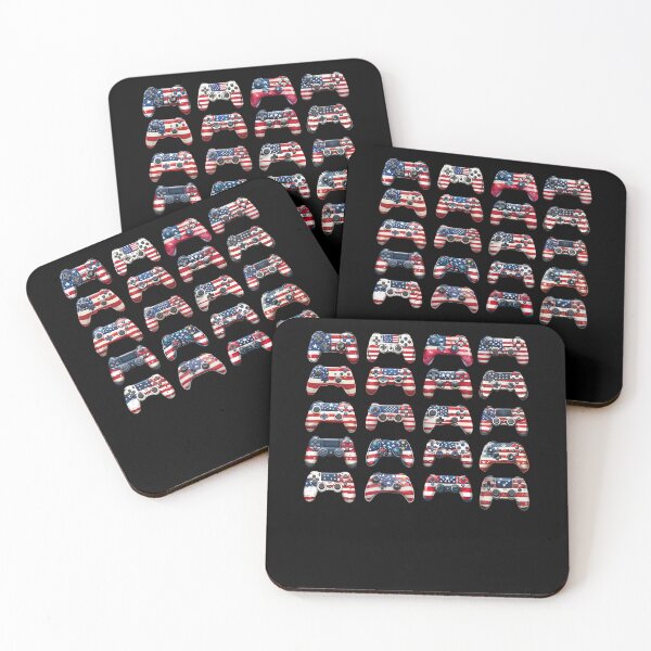 Item preview, American Flag Gamer 4th of July Video Games USA Patriotic designed and sold by smartrocket.