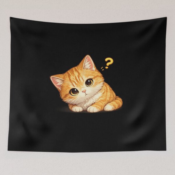 Item preview, Curious Cat designed and sold by Wild Horizon Studio.