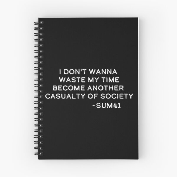 Item preview, Sum 41 Quote designed and sold by LikeAHurricane.