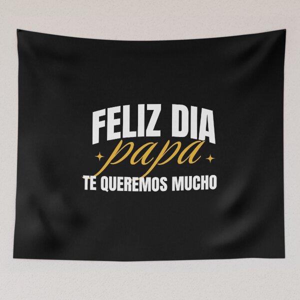 Item preview, Feliz Dia Papa Te Queremos Mucho Spanish Dad Fathers Day designed and sold by stylboutique.