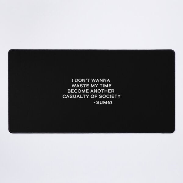 Item preview, Sum 41 Quote designed and sold by LikeAHurricane.