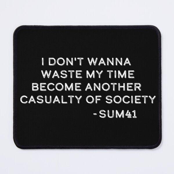 Item preview, Sum 41 Quote designed and sold by LikeAHurricane.