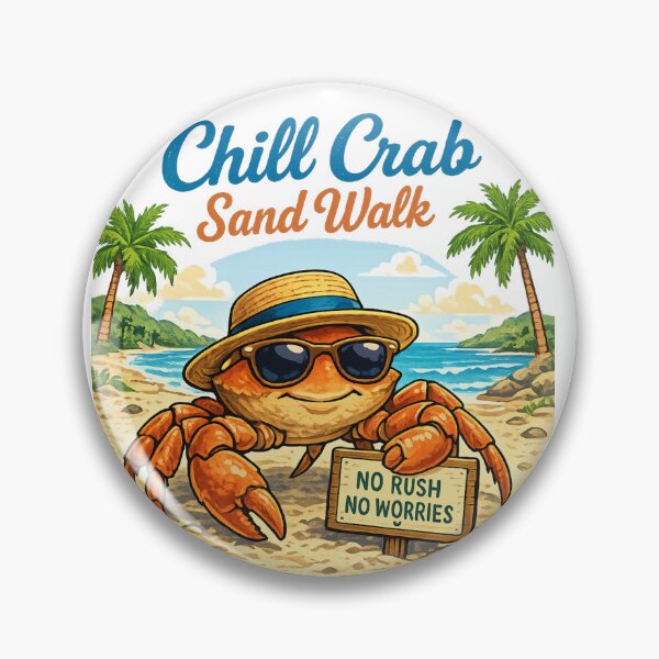Item preview, Tropical Chill Crab Artwork designed and sold by Mindful56.