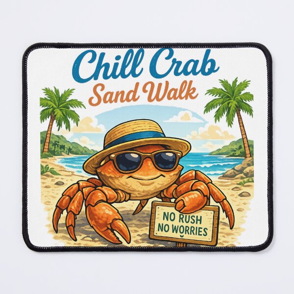 Item preview, Tropical Chill Crab Artwork designed and sold by Mindful56.
