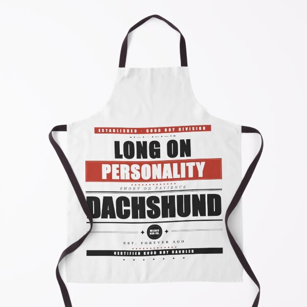 Item preview, Long On Personality Short On Patience Funny Dachshund Dog Owner Gift designed and sold by Mega-Shopping.