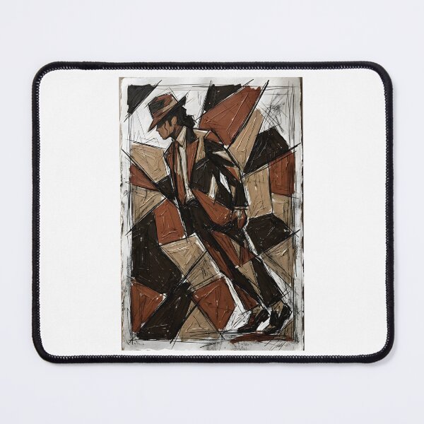 Item preview, Abstract Earthy Minimalist Michael Jackson Massive Smooth Criminal Lean designed and sold by Dhenin Studio.