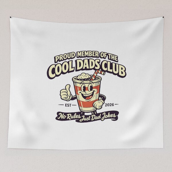 Item preview, Proud Cool Dads Club 2026 designed and sold by LuveraxArt.