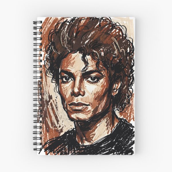 Item preview, Raw Crayon Scribble Michael Jackson Full Canvas Bad Era designed and sold by Dhenin Studio.