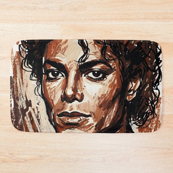 Item preview, Raw Crayon Scribble Michael Jackson Full Canvas Bad Era designed and sold by Dhenin Studio.