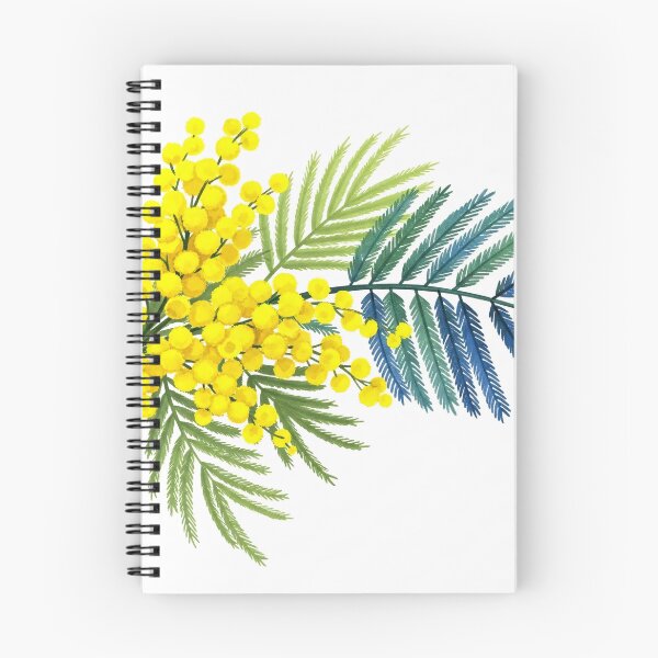 Item preview, Golden Mimosa Botanical Watercolor designed and sold by PixorStudio.
