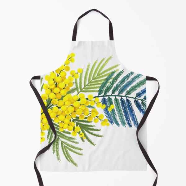 Item preview, Golden Mimosa Botanical Watercolor designed and sold by PixorStudio.