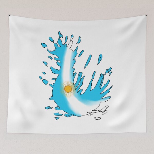Item preview, Argentina Flag World Cup 2026 Soccer Football Fans designed and sold by Yuki80.