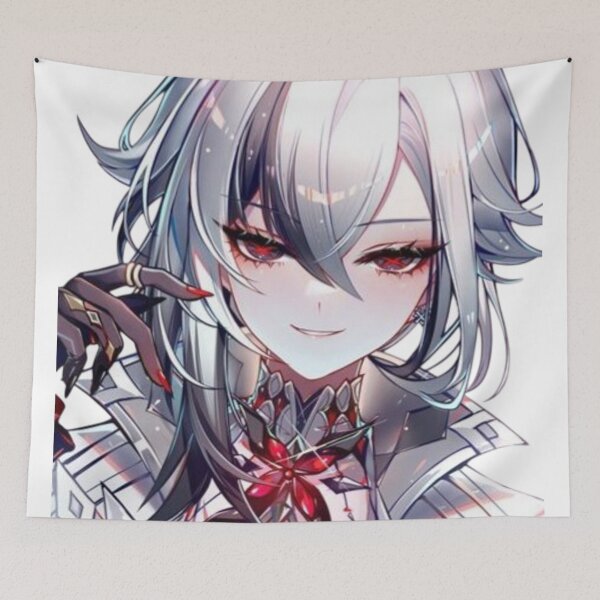 Item preview, Arlecchino White Hair Genshin Impact designed and sold by KomiArts.
