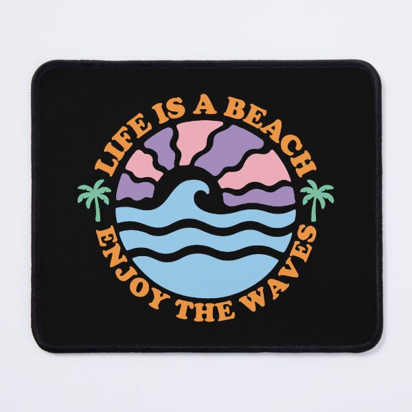 Item preview, Life is a Beach Enjoy the Waves designed and sold by Whereiskim.