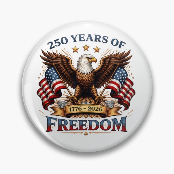 Item preview, 250 Years of Freedom Eagle Shirt | America 250 Patriotic Bald Eagle 1776-2026 designed and sold by Color World.