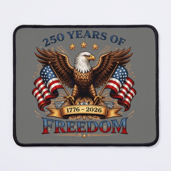 Item preview, 250 Years of Freedom Eagle Shirt | America 250 Patriotic Bald Eagle 1776-2026 designed and sold by Color World.