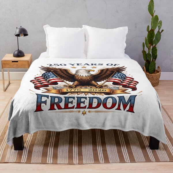 Item preview, 250 Years of Freedom Eagle Shirt | America 250 Patriotic Bald Eagle 1776-2026 designed and sold by Color World.