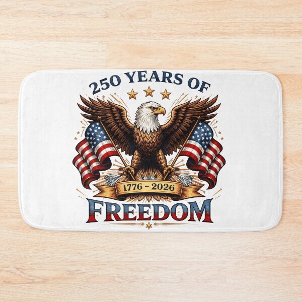 Item preview, 250 Years of Freedom Eagle Shirt | America 250 Patriotic Bald Eagle 1776-2026 designed and sold by Color World.