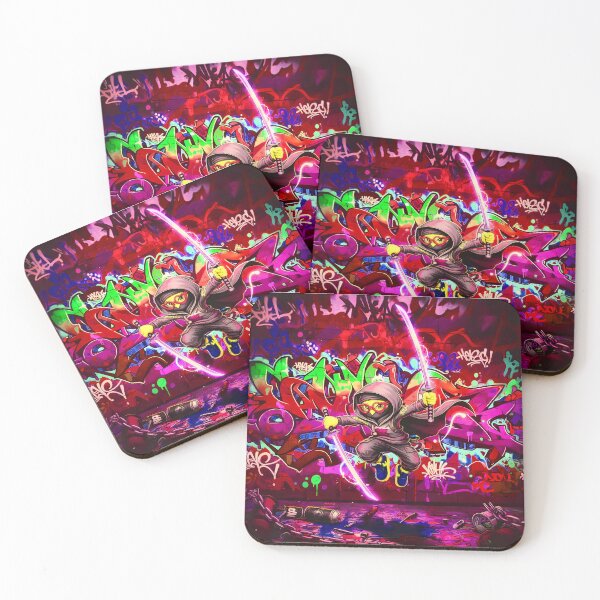 Item preview, Ninja Warrior Street Art | Samurai Urban Digital designed and sold by Cyber-ART-Studio.